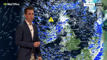 Friday morning forecast 25/02/22