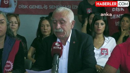 İzmir'de DİSK Sendikası Grev İlan Etti