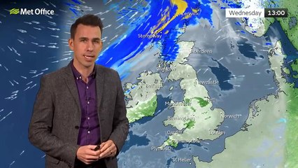 Wednesday morning forecast 26/01/22