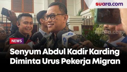 Senyum Eks Sekjen PKB Abdul Kadir Karding Diminta Prabowo Urus Pekerja Migran