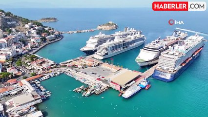 Kuşadası'nda Kruvaziyer Turizmi Ekim Ayında da Devam Ediyor