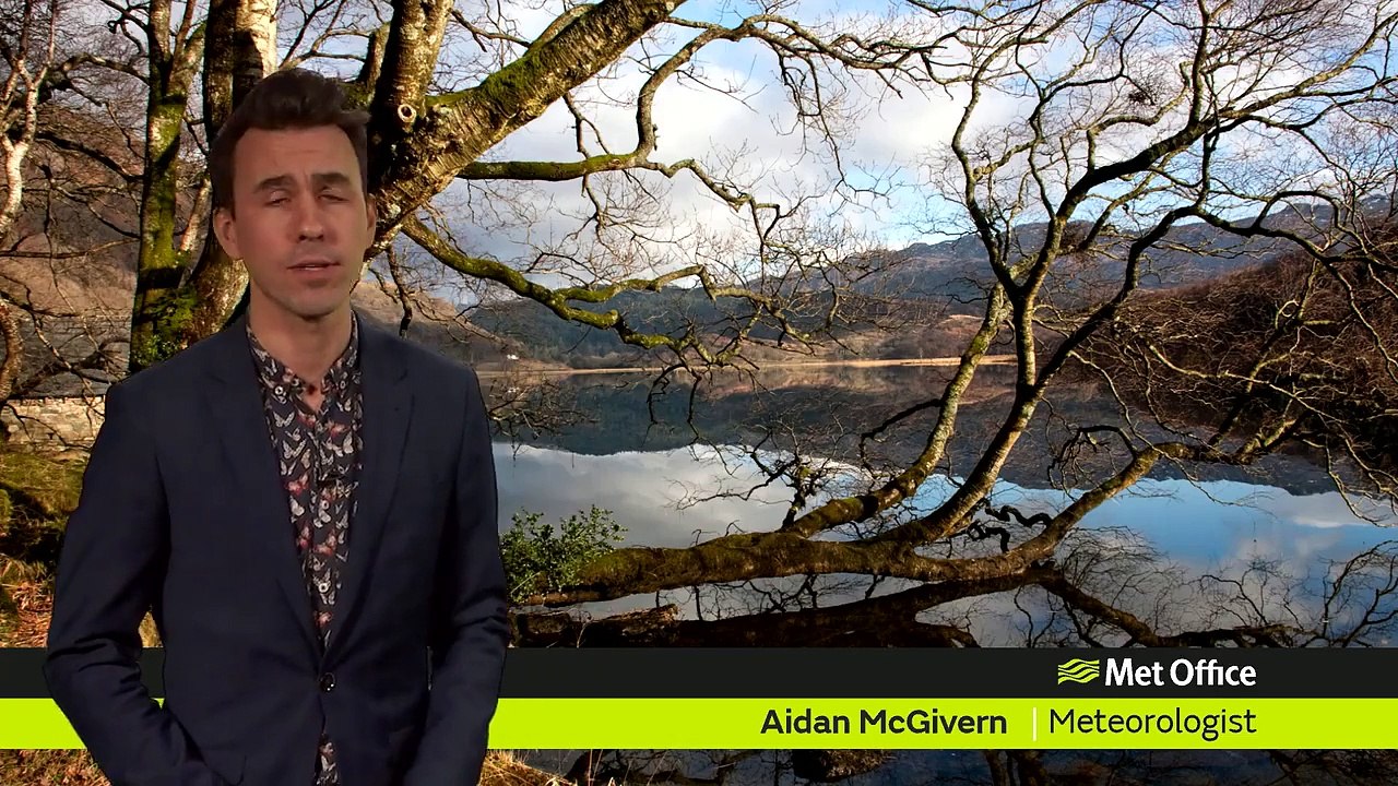 Friday afternoon forecast 14/01/22