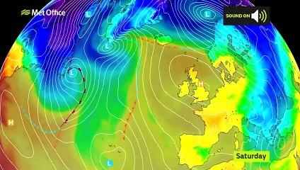 Saturday afternoon forecast 18/12/21