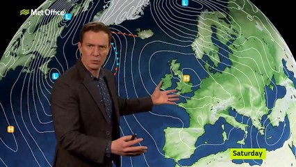 Weekend weather – Dry and drab and a little colder