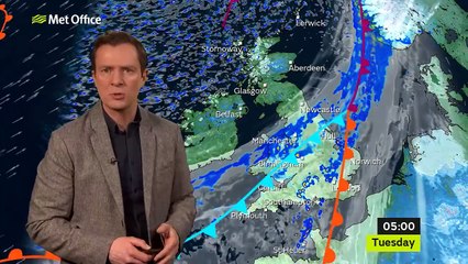 Tuesday morning forecast 11/01/22