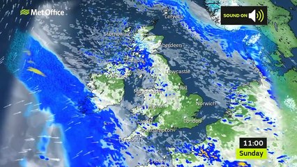 Sunday afternoon forecast 09/01/22