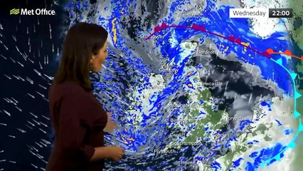 Wednesday evening forecast 28/12/22
