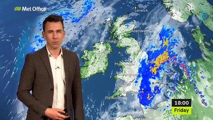 Saturday morning forecast 19/06/21
