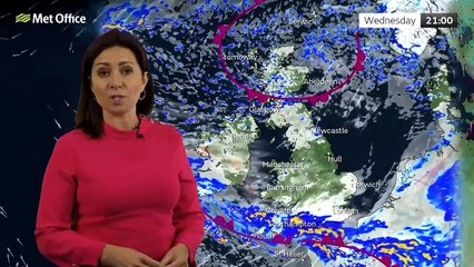 Wednesday evening forecast 21/12/22