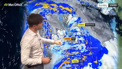 Sunday evening forecast 18/12/22