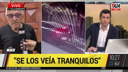  UN HOMBRE FUE VÍCTIMA DE UN ROBO EN SU CASA EN MORÓN: "ERAN 6 O 7 EN MI HABITACIÓN"