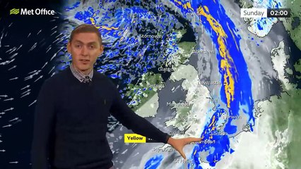 Saturday afternoon forecast 26/11/22