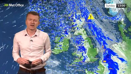 Sunday afternoon forecast 20/11/2022
