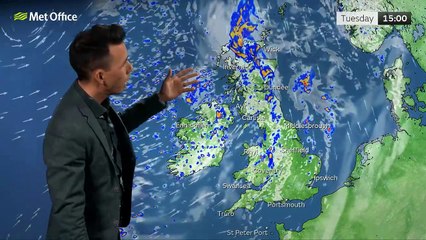 Monday evening forecast 25/09/23