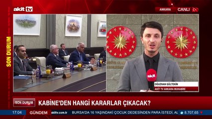 Kabine toplantısı devam ediyor