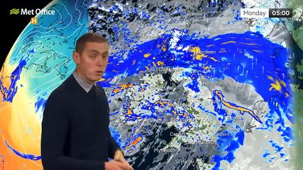 Sunday afternoon forecast 12/03/23