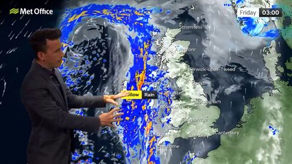 Friday morning forecast 28/10/22