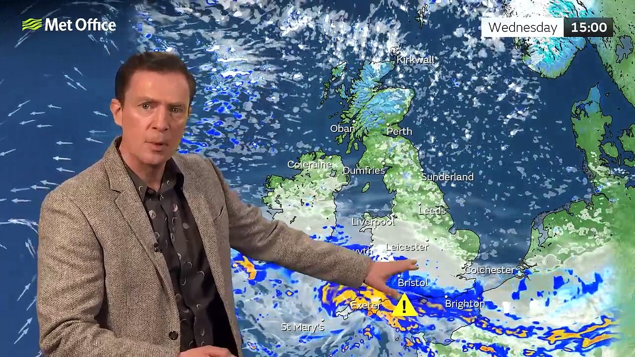 Tuesday evening forecast 07/03/23