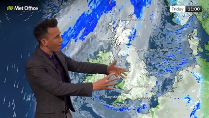 Friday morning forecast 02/12/22