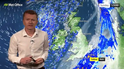 Sunday afternoon forecast 27/11/22