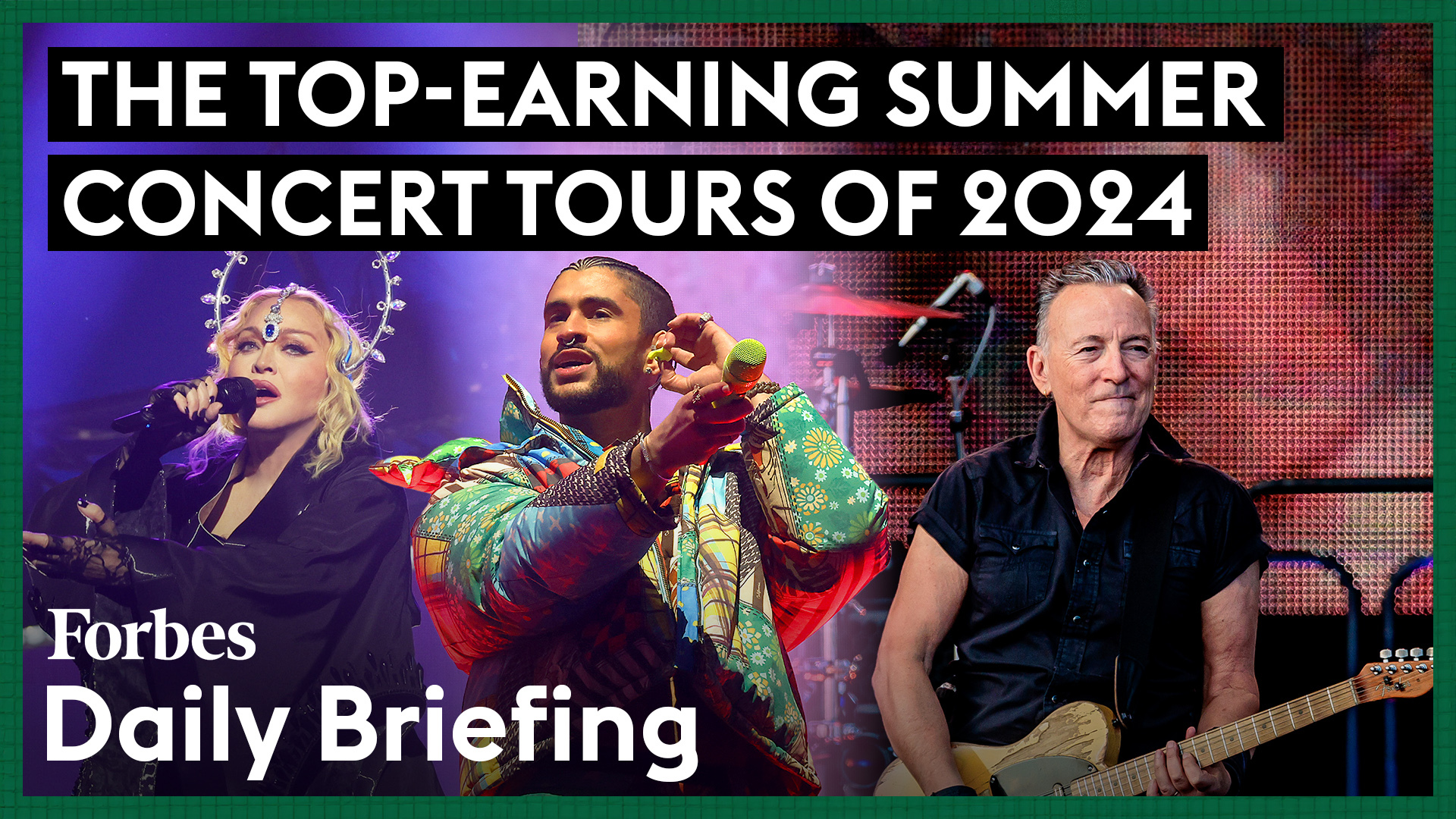 The Highest-Grossing Summer Concert Tours in 2024
