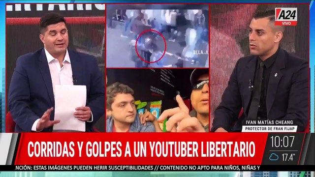 Iván Matías Cheang le habló directamente a Bullrich