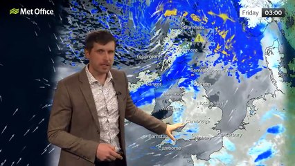 Thursday evening forecast 16/02/23