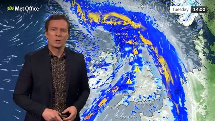Tuesday morning forecast 10/01/23
