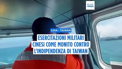 La Cina manda aerei e navi a Taiwan: Pechino, esercitazioni sono un "avvertimento" su indipendenza