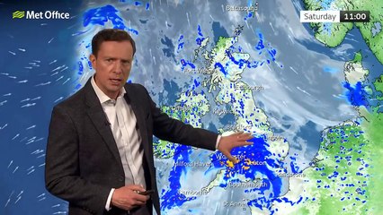 Friday evening forecast 05/05/23
