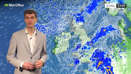 Sunday afternoon forecast 23/04/23