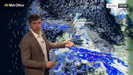 Saturday evening forecast 25/03/23