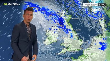 Wednesday afternoon forecast 01/02/23