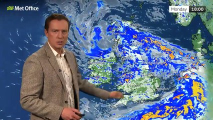 Monday evening forecast 31/07/2023