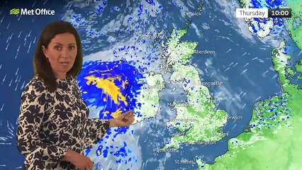 Wednesday evening forecast 05/07/23