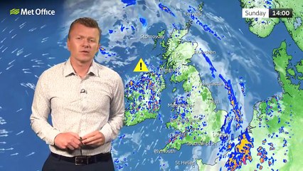 Saturday evening forecast 08/07/23