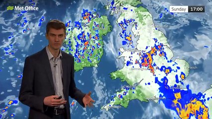 Sunday afternoon forecast 18/06/23