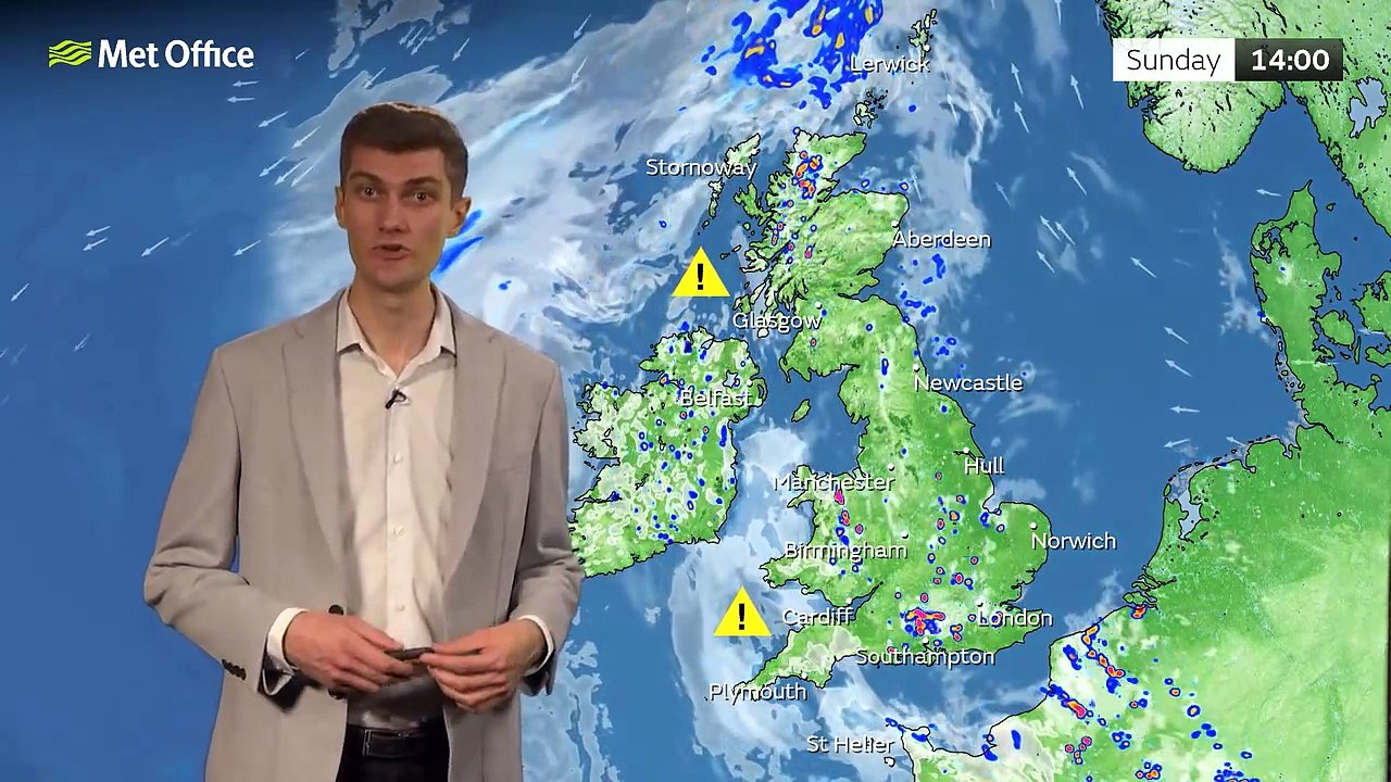 Saturday evening forecast 10/06/23