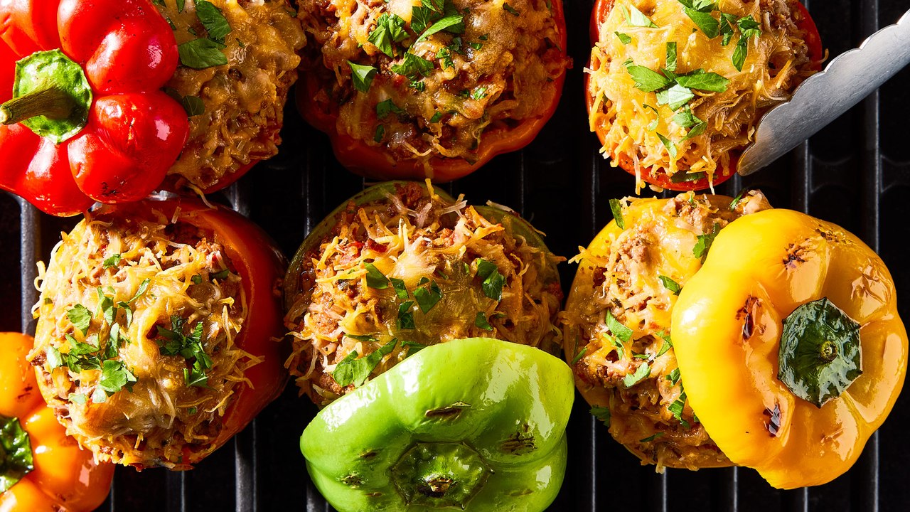 These Grilled Stuffed Peppers Kick Up The Flavor On A Dinnertime Classic