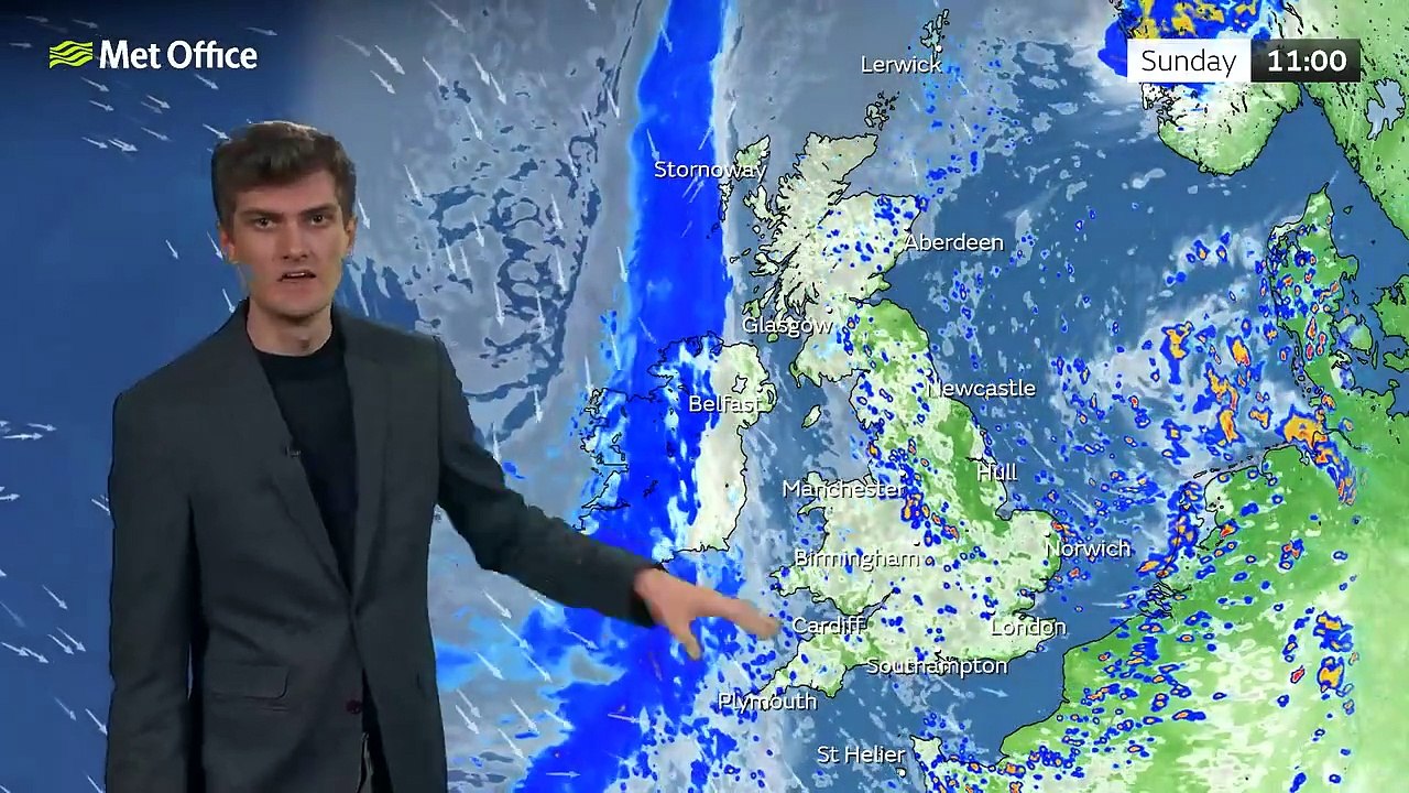 Saturday evening forecast 26/08/23