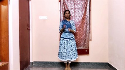 Aigiri nandhini Bharatanatyam Tutorial - Part 2 - Stanza 1