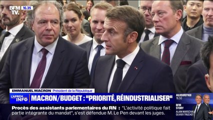 Vente de Doliprane: "Le gouvernement a les instruments pour garantir que la France soit protégée", assure Emmanuel Macron