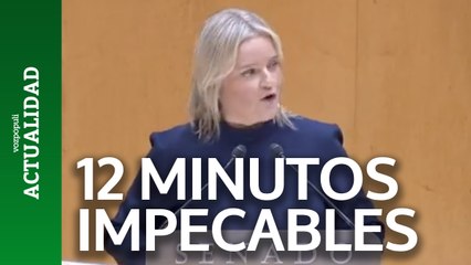 Los 12 minutos impecables de Marimar Blanco en el Senado