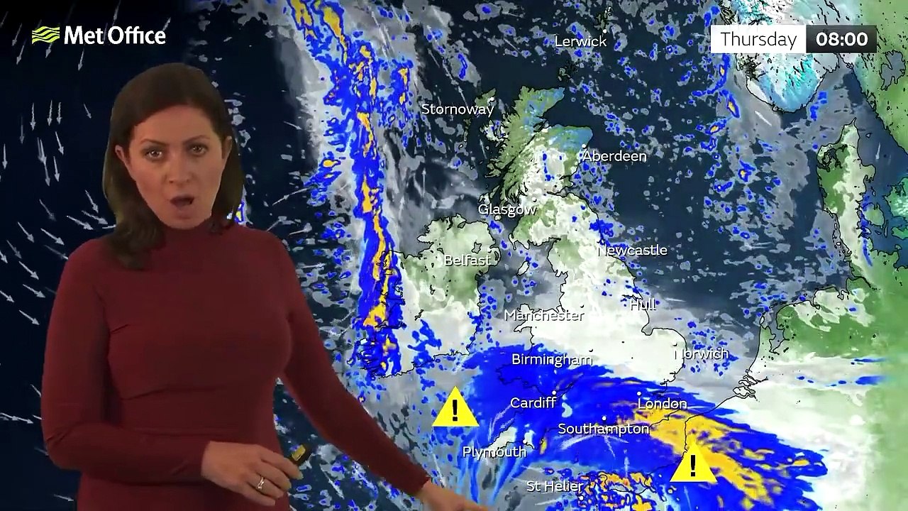 Wednesday evening forecast 15/11/2023