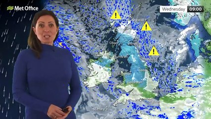 Wednesday morning forecast 29/11/23