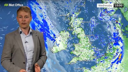 Wednesday afternoon forecast 30/08/2023