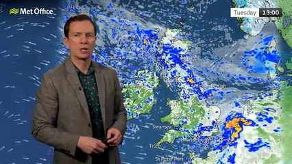 Monday evening forecast 13/11/23