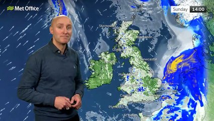 Met Office Sunday afternoon weather forecast 18/02/2024