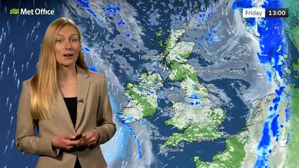 Met Office Friday Morning Weather Forecast 16/02/24