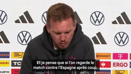 Allemagne - Nagelsmann : “Je ne sais pas si nous travaillerons ensemble au-delà de 2026”